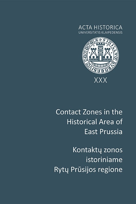 Kontaktų zonos istoriniame Rytų Prūsijos regione