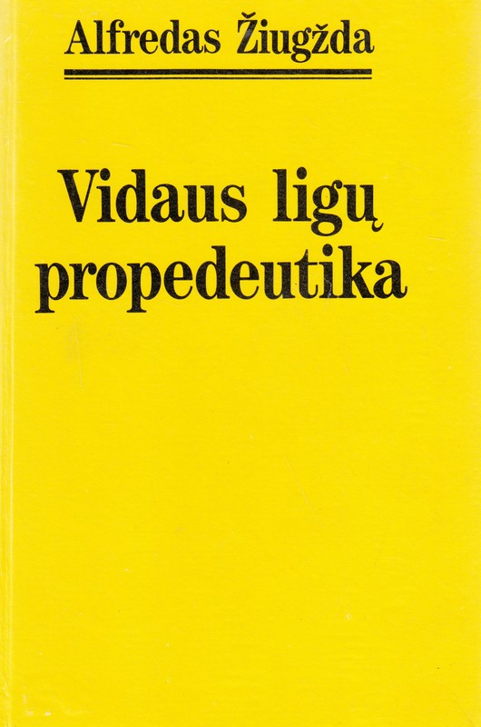 Vidaus ligų propedeutika