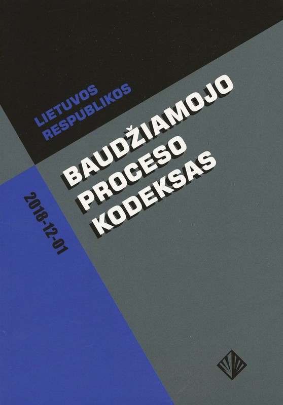 Lietuvos Respublikos baudžiamojo proceso kodeksas