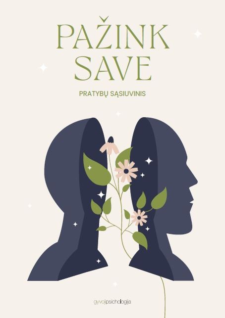 Pažink save. Pratybų sąsiuvinis
