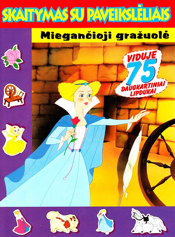 Skaitymas su paveikslėliais. Miegančioji gražuolė