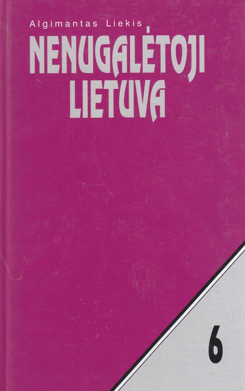 Nenugalėtoji Lietuva. VI tomas