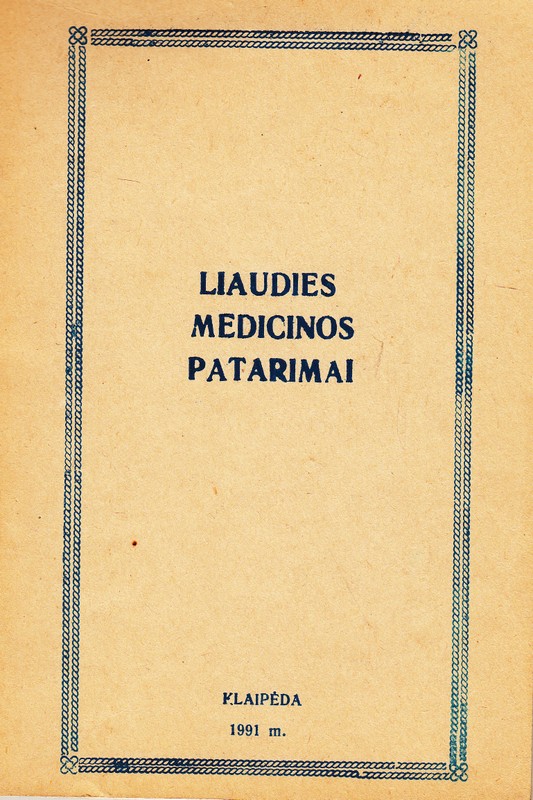 Liaudies medicinos patarimai