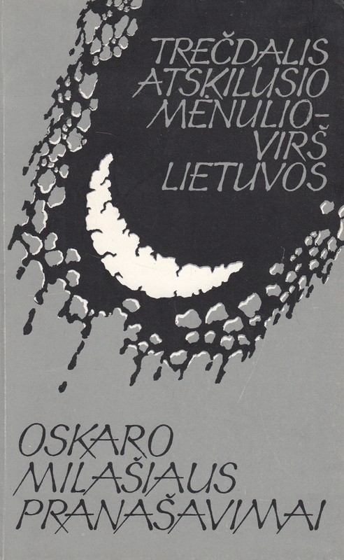 Trečdalis atskilusio mėnulio - virš Lietuvos