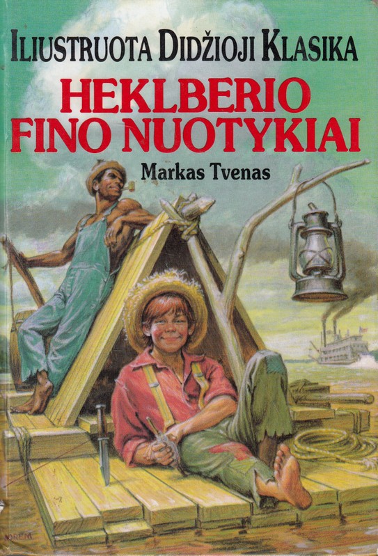 Heklberio Fino nuotykiai. Iliustruota didžioji klasika