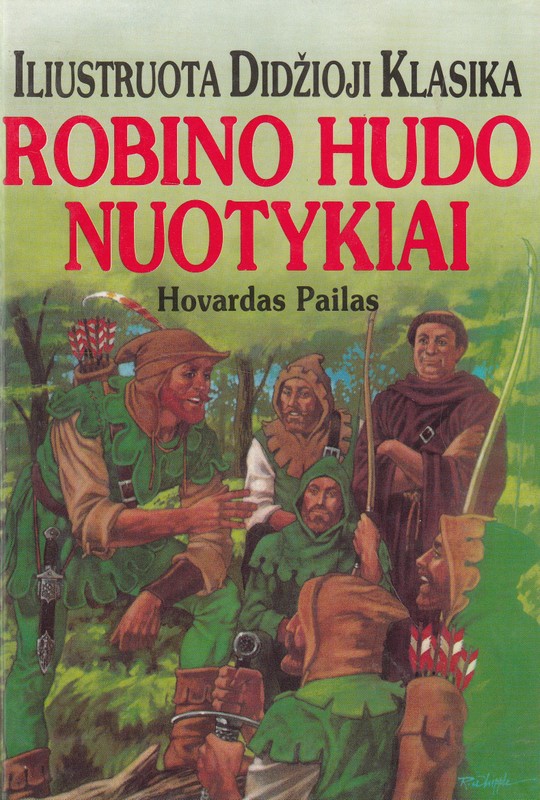 Robino Hudo nuotykiai. Iliustruota didžioji klasika