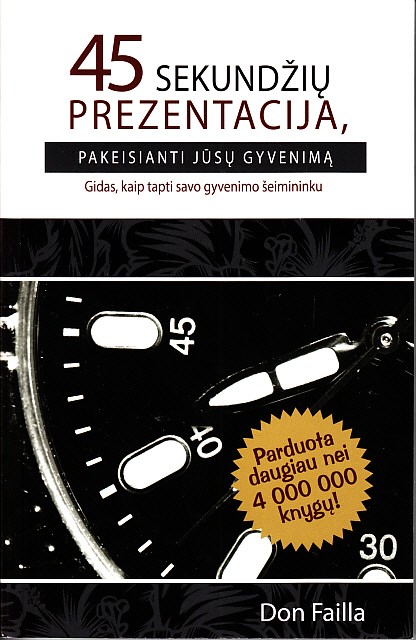 45 sekundžių prezentacija, pakeisianti Jūsų gyvenimą