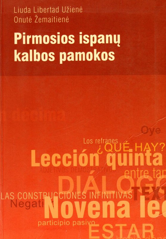 Pirmosios ispanų kalbos pamokos