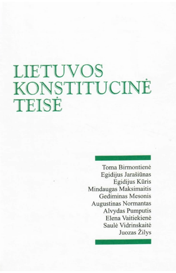 Lietuvos konstitucinė teisė