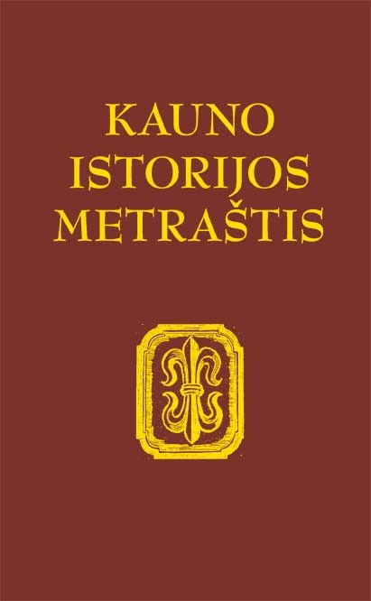 Kauno istorijos metraštis 20