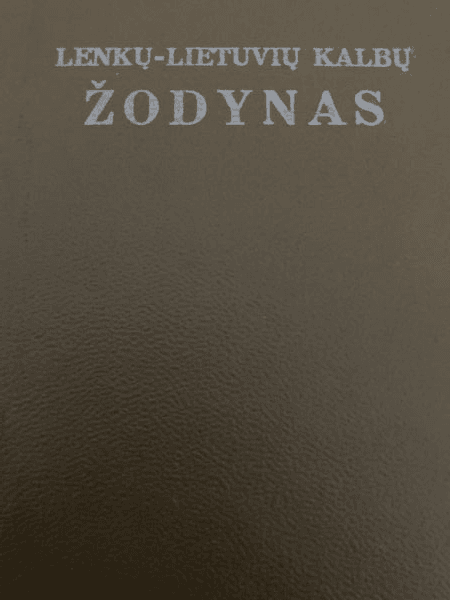 Lenkų-lietuvių kalbų žodynas (1964)