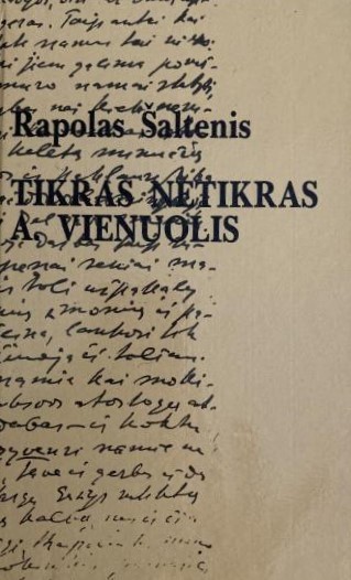 Tikras netikras A. Vienuolis