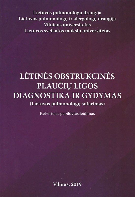 Lėtinės obstrukcinės plaučių ligos. Diagnostika ir gydymas