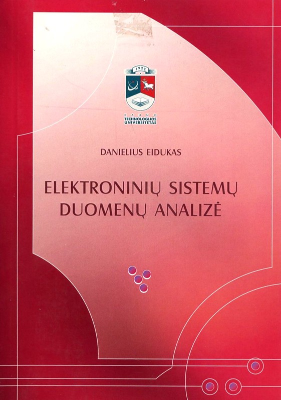 Elektroninių sistemų duomenų analizė