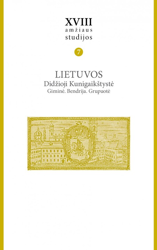XVIII amžiaus studijos 7, Lietuvos Didžioji Kunigaikštystė