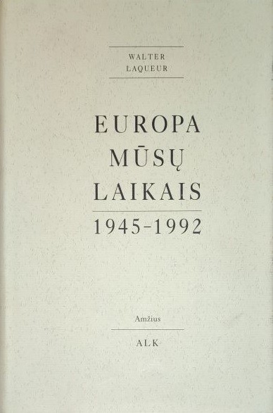 Europa mūsų laikais