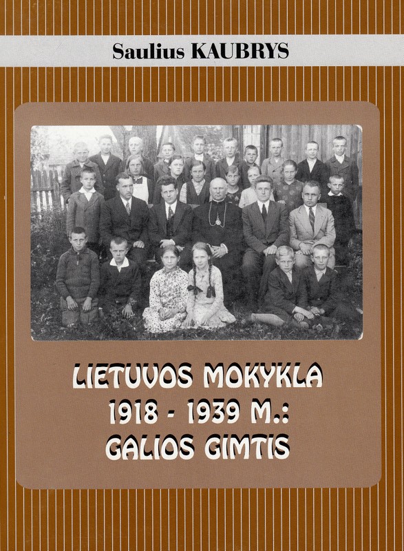 Lietuvos mokykla 1918-1939m.