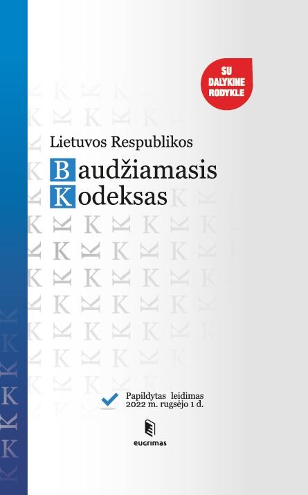 Lietuvos Respublikos baudžiamasis kodeksas