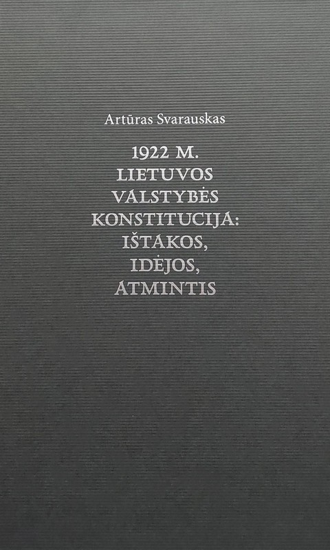 1922 m. Lietuvos valstybės Konstitucija