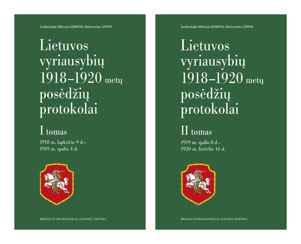 Lietuvos vyriausybės 1918–1920 metų posėdžių protokolai