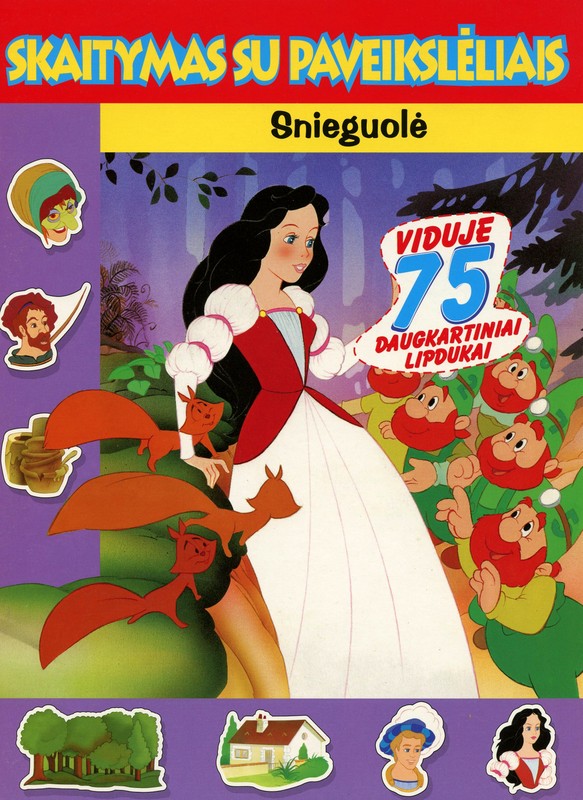 Skaitymas su paveikslėliais. Snieguolė
