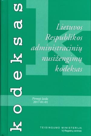 Lietuvos Respublikos administracinių nusižengimų kodeksas
