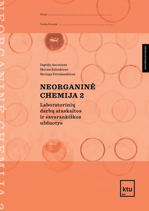 Neorganinė chemija 2