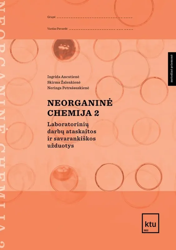 Neorganinė chemija 2
