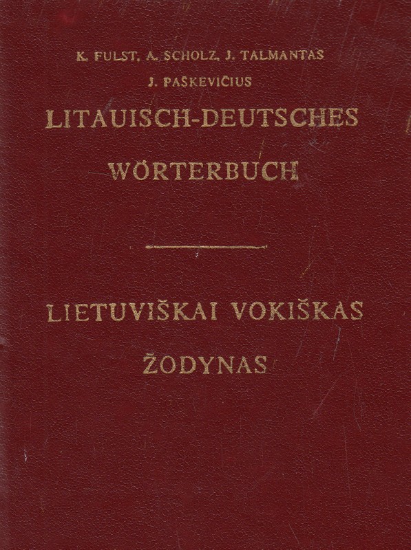 Lietuviškai vokiškas žodynas