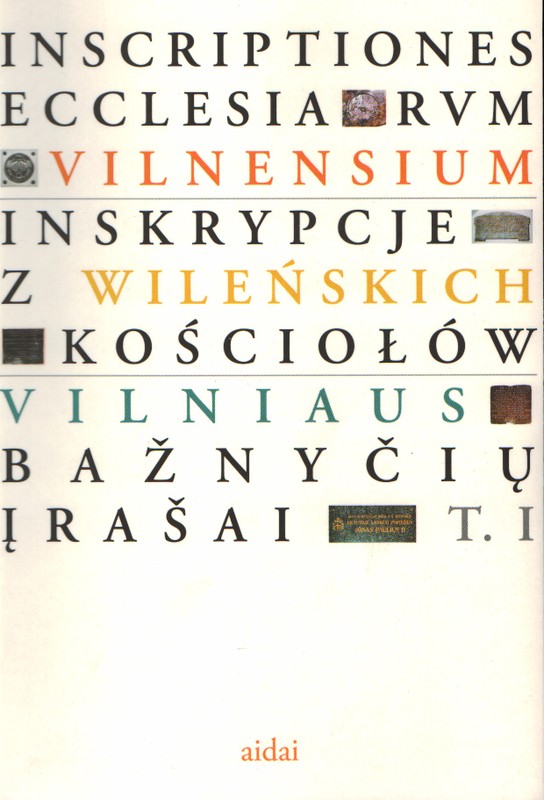 Vilniaus bažnyčių įrašai I