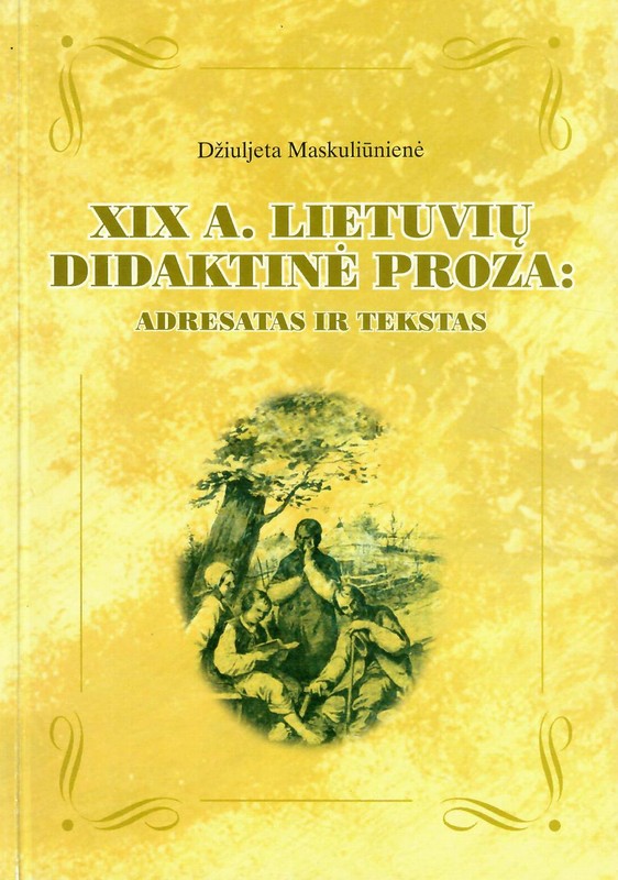 XIX a. Lietuvių didaktinė proza