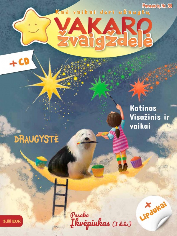 Vakaro žvaigždelė Nr. 38 (su CD)
