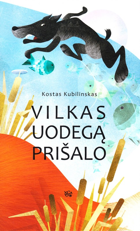 Vilkas uodegą prišalo
