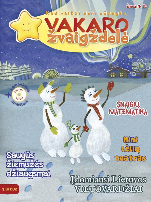 Vakaro žvaigždelė Nr. 37 (su CD)