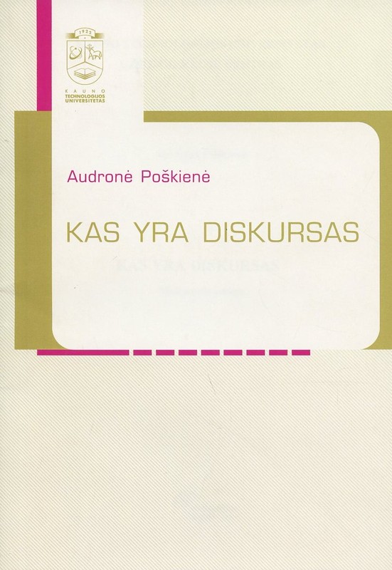 Kas yra diskursas