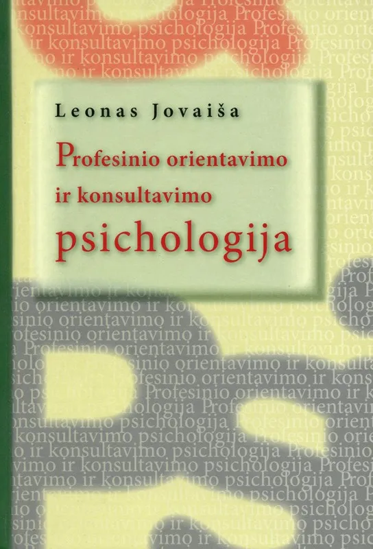Profesinio orientavimo ir konsultavimo psichologija