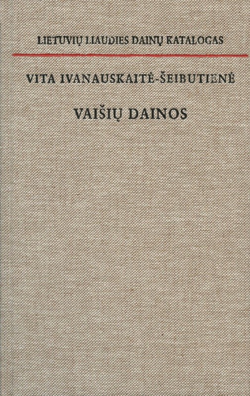 Lietuvių liaudies dainų katalogas. 8 tomas