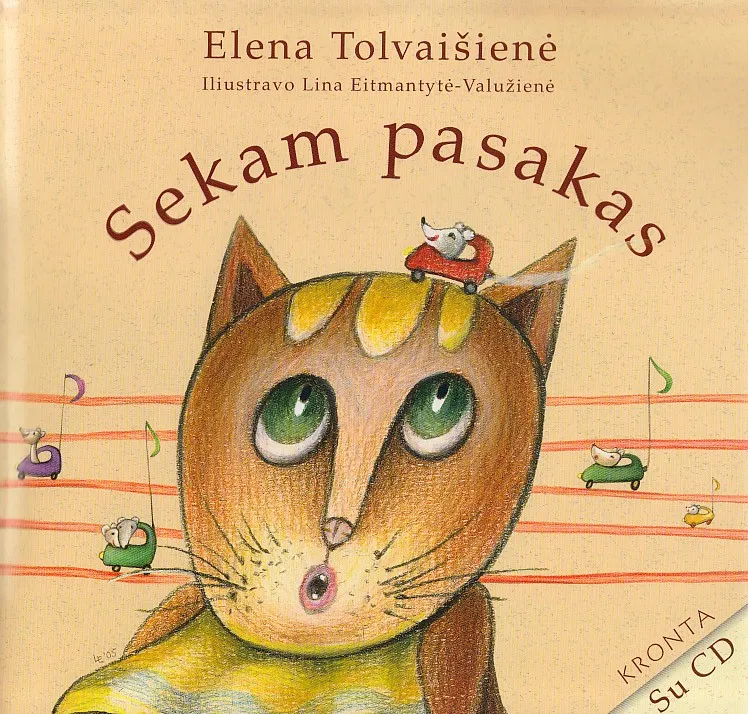 Sekam pasakas (su CD)