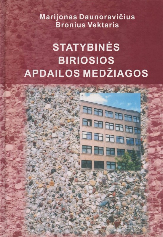 Statybinės biriosios apdailos medžiagos