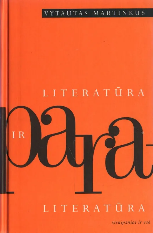 Literatūra ir paraliteratūra
