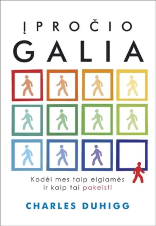 Įpročio galia. Kodėl mes taip elgiamės ir kaip tai pakeisti