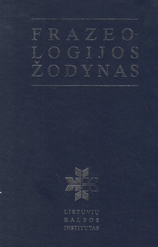 Frazeologijos žodynas