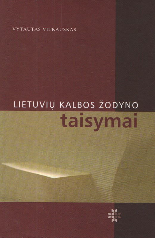 Lietuvių kalbos žodyno taisymai