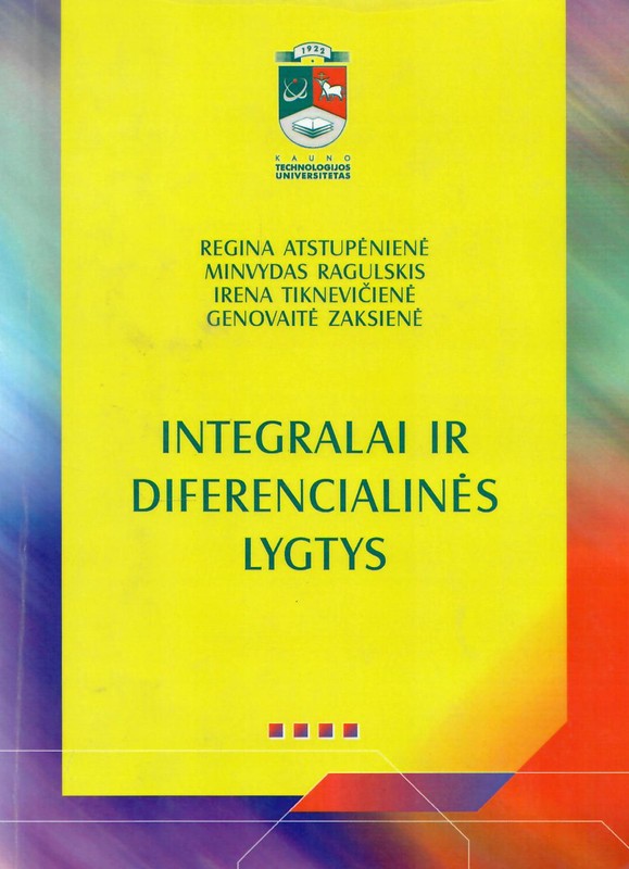 Integralai ir diferencialinės lygtys