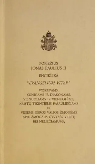 Enciklika „Evangelium Vitae“