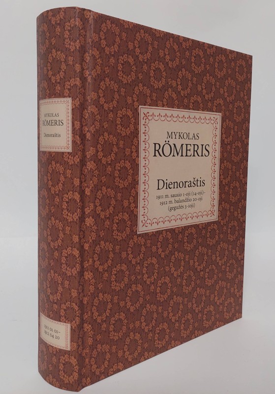 Mykolas Romeris DIENORAŠTIS 1911 m