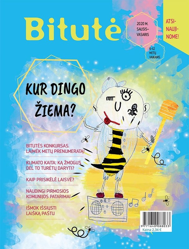 Bitutė. Žurnalas vaikams. 2020 sausis-vasaris