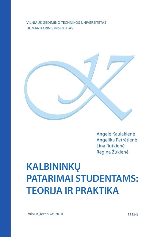 Kalbininkų patarimai studentams