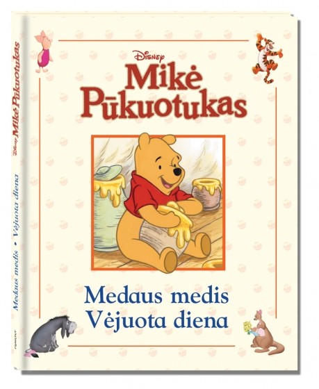 Mikė Pūkuotukas. Medaus medis. Vėjuota diena