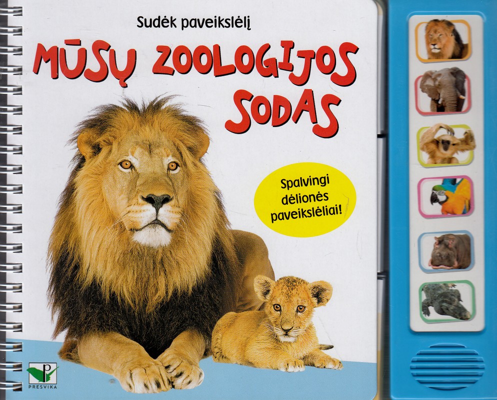 Sudėk paveikslėlį. Mūsų zoologijos sodas